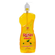 Rush Fizzy Lemon Dishwashing Liquid 400ML