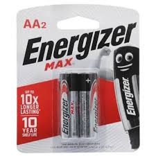 Energizer Max AA 2P Batteries