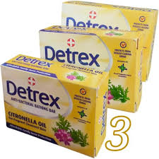 Detrex Citronella Oil Soap Value Pack 3*100G