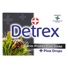 Detrex Pine Drops Bathing Soap 100G