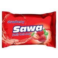 Sawa Strawberry Bathing Soap 125G