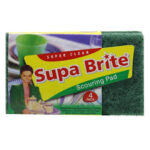 Supa Brite Handy Cleaner Scouring Pads 4PCS