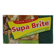 Supa Brite Scrub & Sponge
