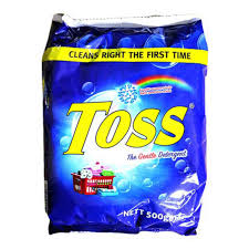 Toss Blue Washing Powder Sachet 500G
