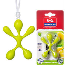 Dr Marcus Lucky Top Green Citrus Car Freshener