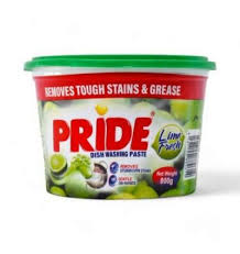 Pride Lime Dish Washing Paste 400G