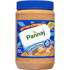 Pannaj Crunchy Peanut Butter 150G
