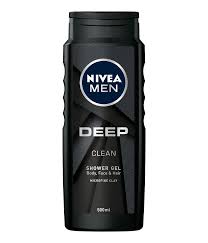 Nivea Men Deep Clean Shower Gel 250ML