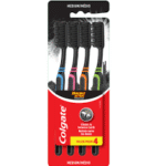 Colgate Double Action Charcoal Toothbrush 4PC
