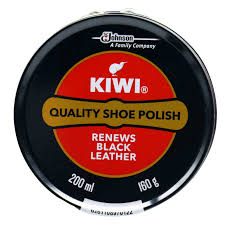 Kiwi Black Shoe Polish 200ML/160G