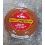 Kiwi Mid Brown Shoe Polish 100ML/80G