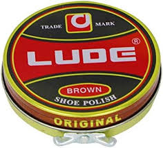 Lude Brown Shoe Polish 20ML