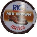 Ric Mid Brown Shoe Polish 80G/100ML