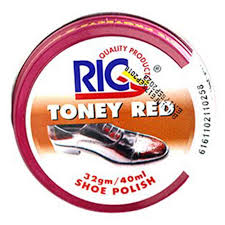 Ric Toney Red Shoe Polish 40ML/32G