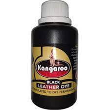 Kangaroo Black Shoe Dye 250ML