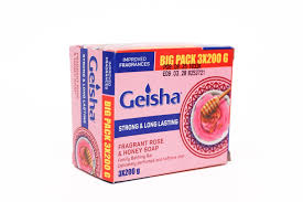 Geisha Rose & Honey Bathing Soap 3*200G