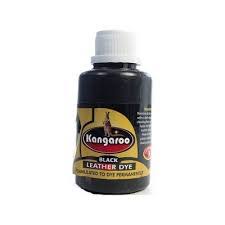 Kangaroo Black Shoe Dye 125ML