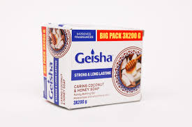 Geisha Coconut & Honey Bathing Soap 3*200G