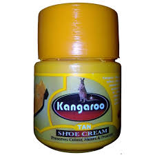 Kangaroo Dark Tan Shoe Cream 65G