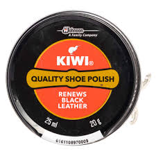 Kiwi Black Shoe Polish 25ML/20G