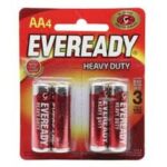 Eveready AA4 Heavy Duty 20*4 Red Batteries