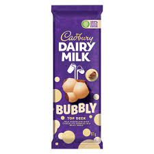 Cadbury Dairy Milk Bubbly Top Deck 87G