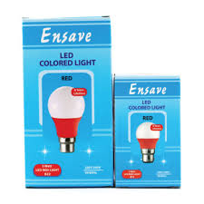 Ensave LED 3W E27 Red Bulb
