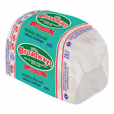 Broadways White Unsliced Bread 200G