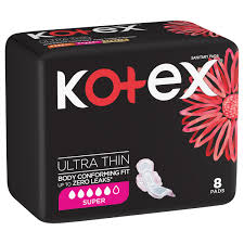 Kotex Ultra Thin Super Wings 8 Pads