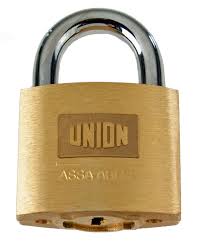 Union Gold Padlock A-970