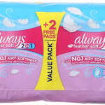 Always Maxi Thick Feather Soft Pads Value Pack 18S