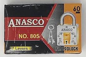 Anasco Strong Padlock NO. 805