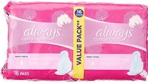 Always Cotton Soft Maxi Thick Duos 16 Pads