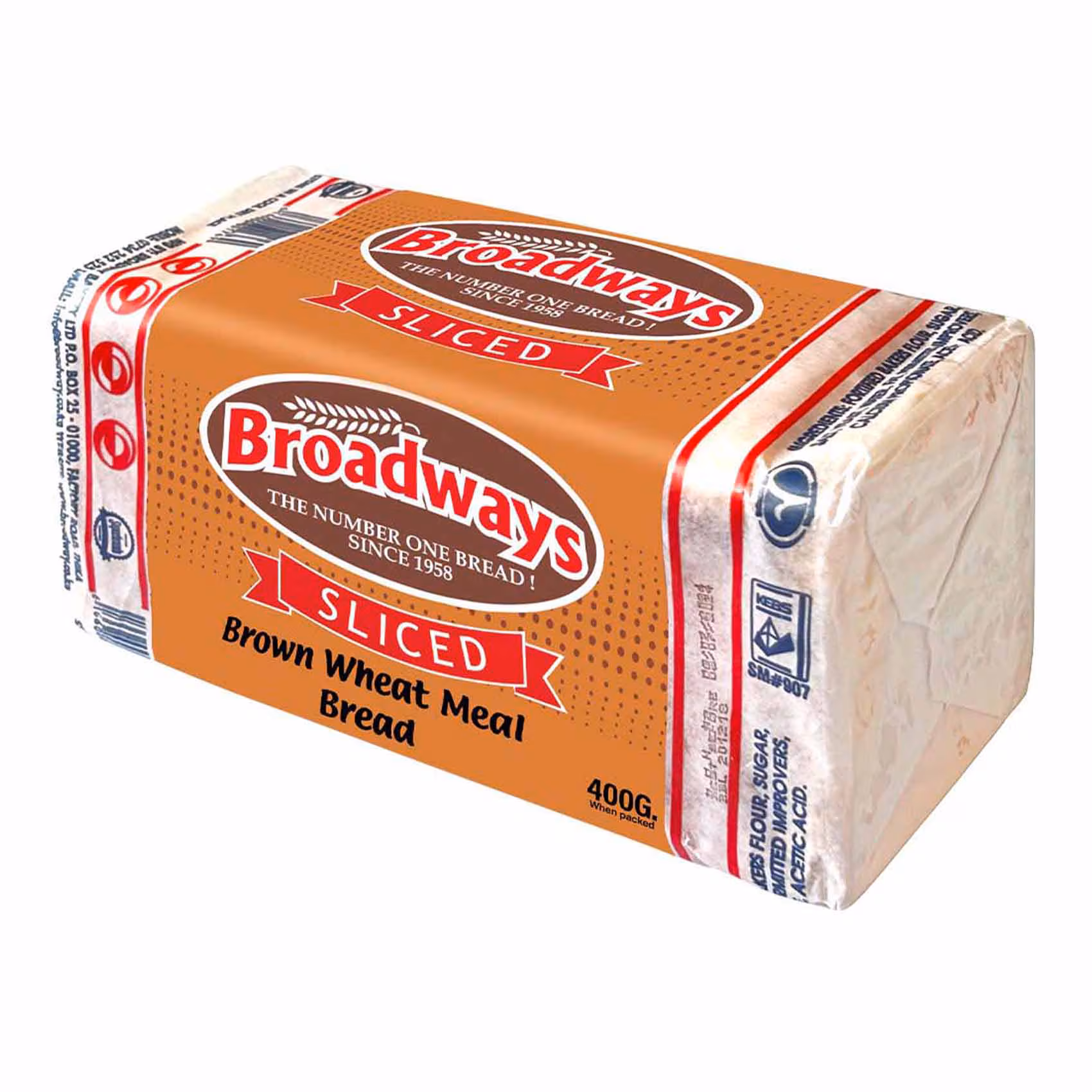 Broadways Brown Bread 600G