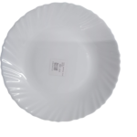 Diva Quarter White Plate