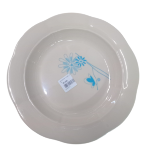 Melamine Plate With Petals