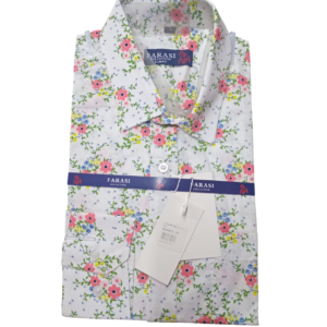 Men Flower Textured Shirts