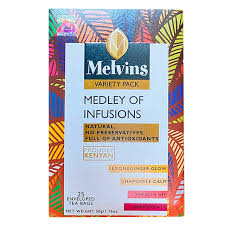 Melvins Medley of Infusion Tea Bags 25PCS