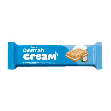 Deemah Cream Coconut Biscuit 50G