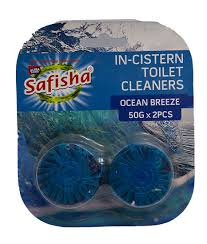 Safisha Ocean Breeze Toilet-In-Cistern Blocks 50G