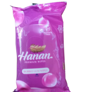 Hanan Premium Bubble Gum Wipes
